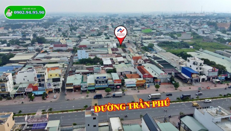 Cần Bán thửa đất Nhơn Trạch 585m2 có sẵn 200m2 Thổ Cư nằm sau đường Trần Phú Bến Cam xã Phước Thiền