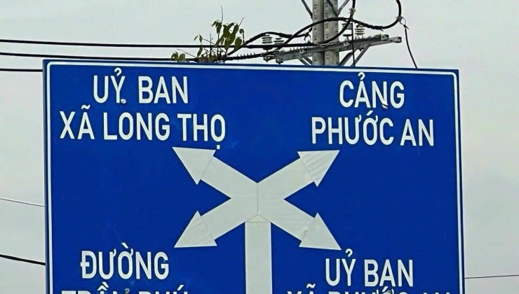 Cty Saigonland cần bán đất nền khu Tái Định Cư Long Thọ Nhơn Trạch - Cửa ngõ Cảng Phước An.