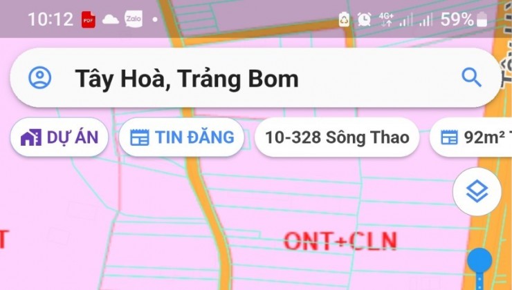 Mình cần Bán 9 sào có 600 Thổ cư tại Tây Hòa -Trảng Bom -Đồng Nai