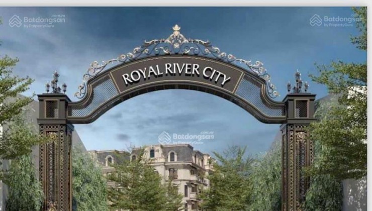 Bán suất ngoại giao liền kề shophouse Royal River City 80 Hạ Lý, vị trí đẹp, giá tốt.