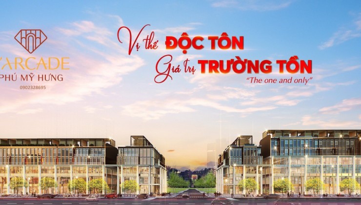 Bán căn lớn nhất dự án Larcade Phú Mỹ Hưng. Mua trực tiếp chủ đầu tư