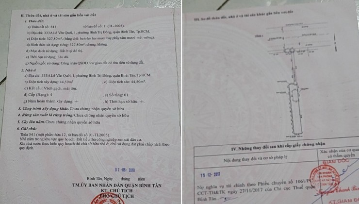 GIÁ TỐT - NHANH TAY SỞ HỮU NGAY Dãy Nhà Trọ Gồm 2 Căn Mặt Tiền và 20 Phòng Đang Cho Thuê Tại Q. Bình Tân , TP HCM