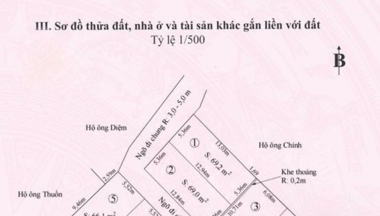 Chính chủ cần bán khu đất Lại Xuân, Thủy Nguyên, Hải Phòng.