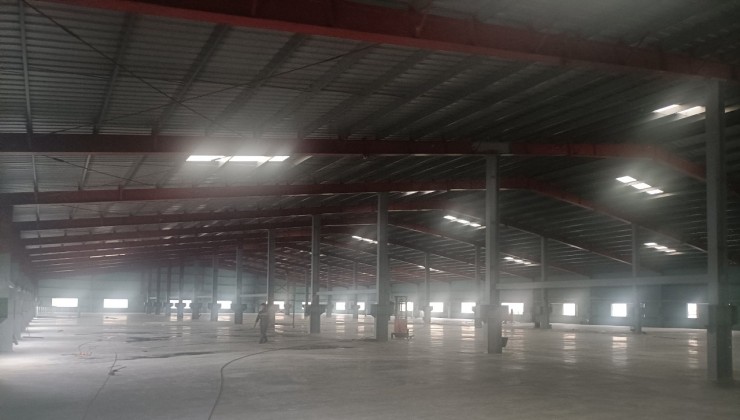 Thuê nhà xưởng cỡ lớn Diện Tích 5000 m². Khu công nghiệp huyện Đông Hưng - TP Thái Bình.