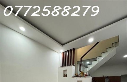 NHÀ GÒ DẦU - LÊ ĐÌNH THÁM, TÂN PHÚ, XE HƠI NGỦ TRONG NHÀ, 58 M2, NHÀ ĐẸP 2 TẦNG SỔ ĐẸP NHỈNH 5 TỶ