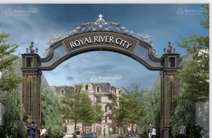 Bán suất ngoại giao liền kề shophouse Royal River City 80 Hạ Lý, vị trí đẹp, giá tốt.