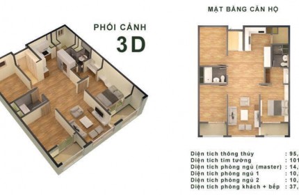 Em cần bán quỹ căn 2PN-3PN toà CT4 & CT7 Booyoung Vina - Mỗ Lao - Hà Đông