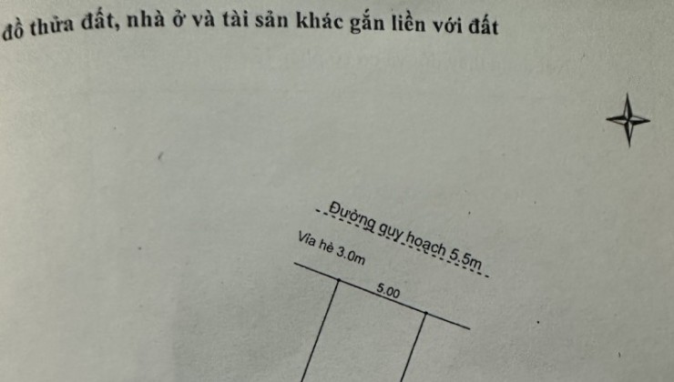 bán nhà Đường 5m5  lề 3m5
100m mặt tiền đường Mân Quang 14