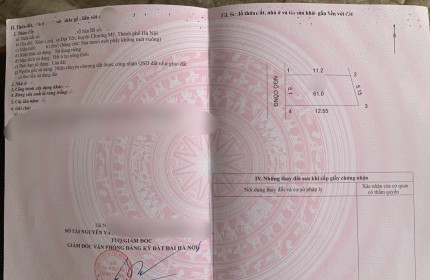 Cc gửi bán 129m2, 2.x tỷ, đất TT Xuân Mai, Chương Mỹ, Hà Nội, đầu tư chia lô, bám QL6, TL421B, ô tô