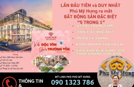 Cập nhật ưu đãi mới nhất dự án Larcade Phú Mỹ Hưng Tháng 9/2024 0901323786