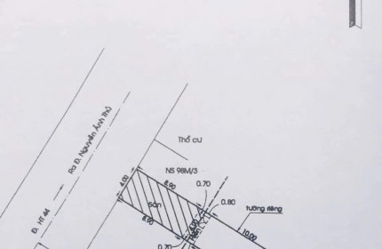 Bán Nhà (4x25) Mặt Tiền Đường Hiệp Thành 44, Q12. (Cách 20m ra Nguyễn Thị Búp)