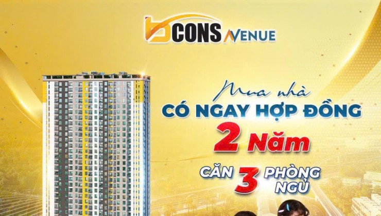 Bạn Có Dám Tin 53m2 Làm Được 2PN, 2WC Không?? Bcons Avenue Có Ngay Ạ