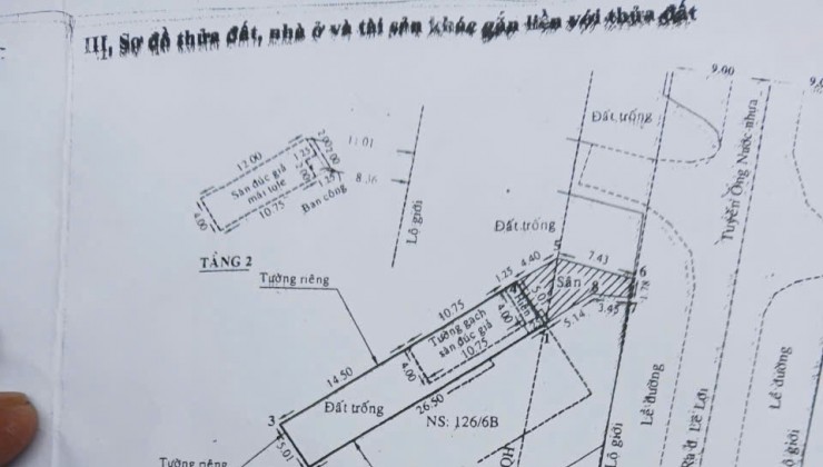 NHÀ 2 TẦNG (5x38.5) MẶT TIỀN ĐƯỜNG SONG HÀNH, HÓC MÔN (GIAO VỚI LÊ LỢI)