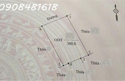 Bán Đất Biệt Thự Đường Trịnh Tú ,Ninh Khánh 
720mv mặt tiền 30m