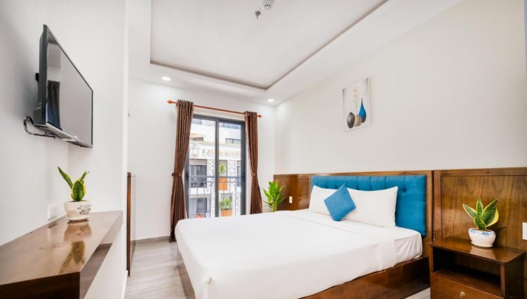 TOÀ HOTEL & APARTMENT CAO CẤP LÔ GÓC 2 MT -KHU PHỐ TÂY AN THƯỢNG –BIỂN MÝ KHÊ GIÁ RẺ.