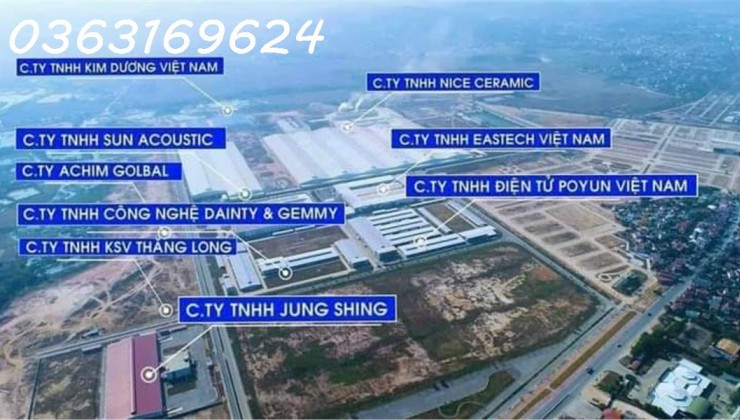 Bán đất khu đô thị Thành Đông Chí Linh, diện tích 70m2, giáp khhu công nghiệp, giáp chợ, gần QL 18