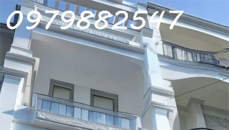 Nhà mới đẹp leng keng ngay chợ Phạm Văn Bach. 4 tầng, 46m², 4PN, 4WC - 5.3 tỷ- LH 0979 882 xxx