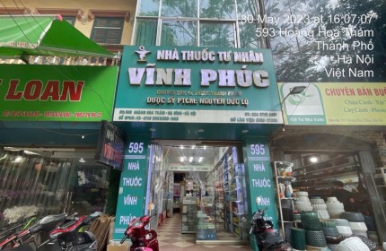 Chính chủ cần bán Nhà phố mặt đường Hoàng Hoa Thám 53,3m. Không quy hoạch