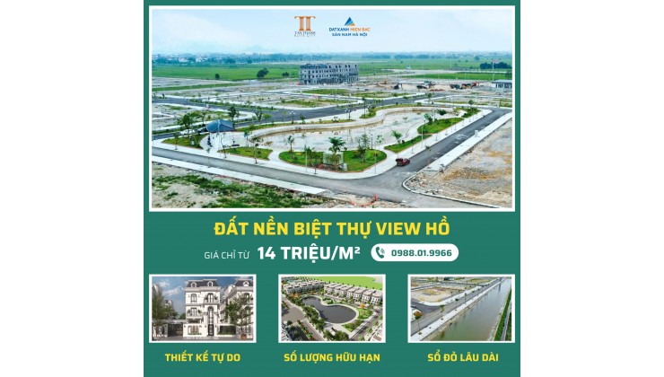 Mở bán Đất nền liền kề, biệt thự và shophouse mặt đường trục kinh tế T4 68m tại khu đô thị kiểu mẫu Tân Thanh Elite City, cạnh Trung tâm hành chính