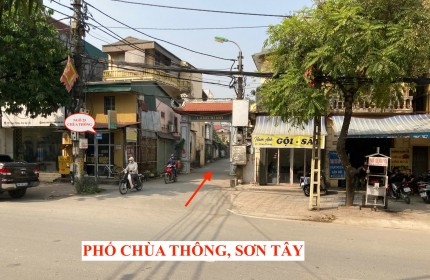 CHÍNH CHỦ BÁN ĐẤT NGÕ 25 CHÙA THÔNG, SƠN TÂY, HÀ NỘI