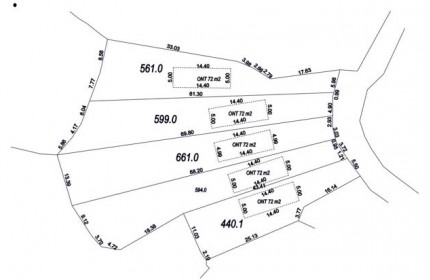 Bán đất thổ cư rộng 661m giá chỉ 680 triệu Xã Trù Hựu, Lục Ngạn, Bắc Giang