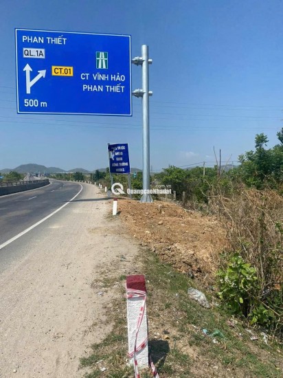 BÁN ĐẤT MẶT TIỀN QUỐC LỘ 1A -  TUY PHONG, BÌNH THUẬN - CHÍNH CHỦ
