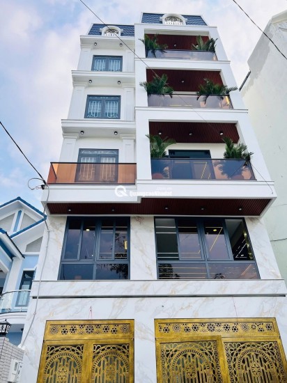 HẺM NHƯ MẶT TIỀN ĐƯỜNG NHỰA 8M - 6 TẦNG - 91M2 - XE HƠI NGỦ TRONG NHÀ - THANG MÁY XỊN XÒ  - NGANG 6.8M X 14.1M - GIÁ NHỈNH 13.X TỶ