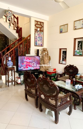 BÁ.N NH.À ĐÔNG DƯ, GIA LÂM ĐƯỜ.NG TRƯỚC NH.À HAI Ô TÔ TRÁNH 55M2 NHỈNH 4 T.Ỷ