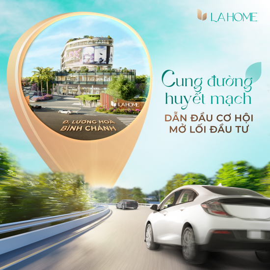 Mở bán 45 căn nhà phố, biệt thự LA Home Long An. Giá từ 3 tỷ, CK đến 15%, miễn gốc & lãi 24 tháng