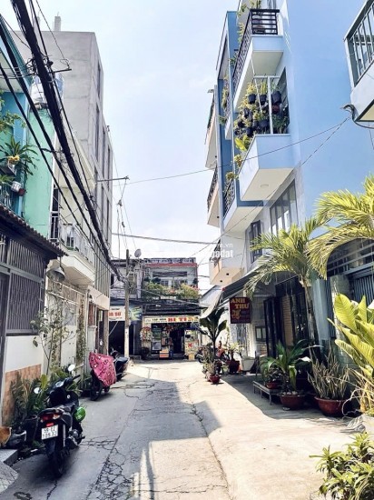 HXH THÔNG BÙI QUANG LÀ - LG 2 MẶT HẺM KLG BÊN HÔNG - 54M2 (4,2x13) TRỆT LỬNG - KHU PHÂN LÔ NGAY EMART