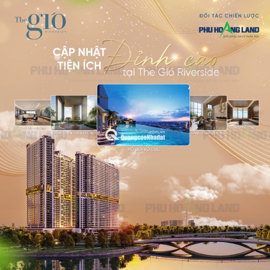 dự án  cao cấp The Gió Riverside nằm cách trung tâm tphcm 11km