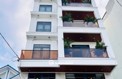 HẺM NHƯ MẶT TIỀN ĐƯỜNG NHỰA 8M - 6 TẦNG - 91M2 - XE HƠI NGỦ TRONG NHÀ - THANG MÁY XỊN XÒ  - NGANG 6.8M X 14.1M - GIÁ NHỈNH 13.X TỶ