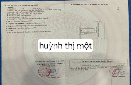 Bán cặp đất Võ Văn Đồng  khu biển Tân Trà - Diện tích 200m2m2, ngang 10m