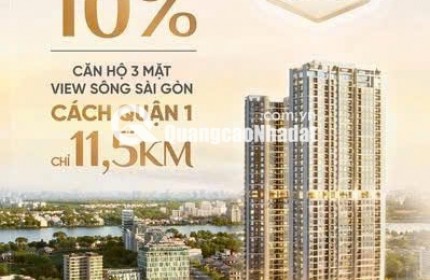 Căn hộ cao cấp mặt tiền Quốc Lộ 13, Cách Quận 1 chỉ 9km