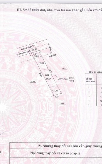 Cần Bán Đất Tân Định 150m2 Mặt Tiền Đường Nhựa Gần Khu Du Lịch Đại Nam