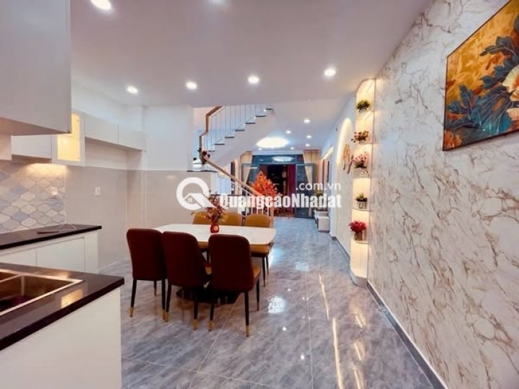LÊN SÓNG CĂN NHÀ TRUNG TÂM P10- GÒ VẤP- 43m2- 3PN- NHỈNH 4 T.Ỷ