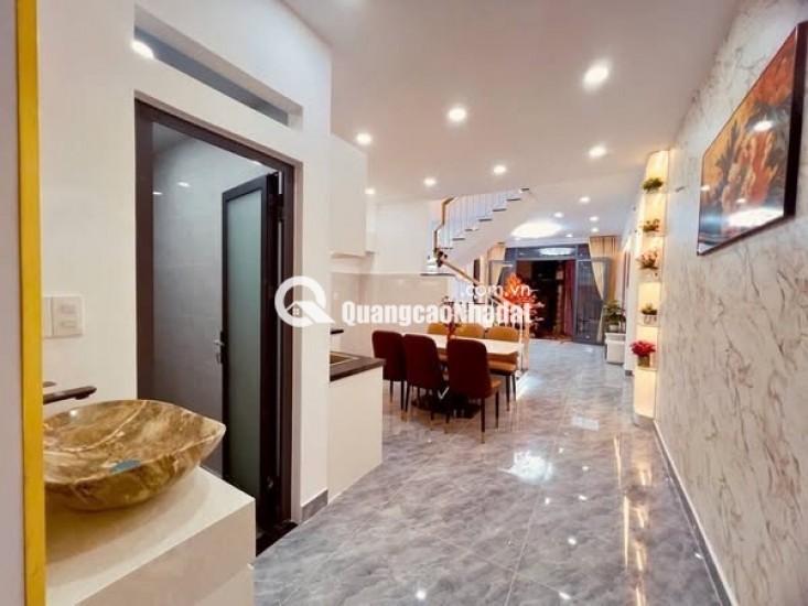 LÊN SÓNG CĂN NHÀ TRUNG TÂM P10- GÒ VẤP- 43m2- 3PN- NHỈNH 4 T.Ỷ