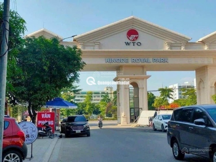 KĐT Hinode - Park: Đất 75m2 phân lô, vỉa hè + đường 2 ôtô tránh - sát QL32