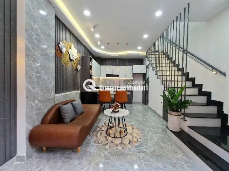 NHÀ 1 SẸC GẦN MẶT TIỀN - NGÃ 5 GÒ VẤP - MỚI ĐẸP - DỌN VÀO Ở LIỀN - QUẬN BÌNH THẠNH GIÁ 3,8 TỶ TL
