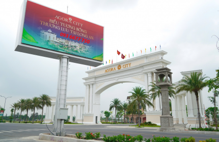 đất nền giá tốt tại agora city - khu đô thị trung tâm hành chính thương mại thủ thừa