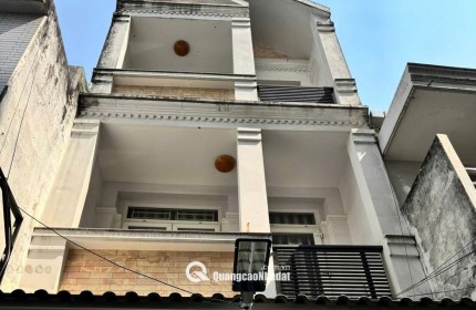 TRƯỚC NHÀ 3.5M THÔNG  - 45M2 (4x11M) HẬU 4.1M - 4 TẦNG 4 PHÒNG NGỦ - SỔ VUÔNG ĐẸP - HOÀN CÔNG ĐỦ.