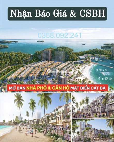 Mở bán toà the xanh 2 – Dự án Xanh Island cát bà “Chạm tới thiên đường nghỉ dưỡng giữa lòng di sản”