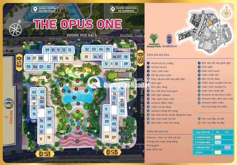 SỐNG SANG CHUẨN GIỚI THƯỢNG LƯU TẠI THE OPUS ONE – DEAL ĐẸP CHỈ TỪ 2,5 TỶ