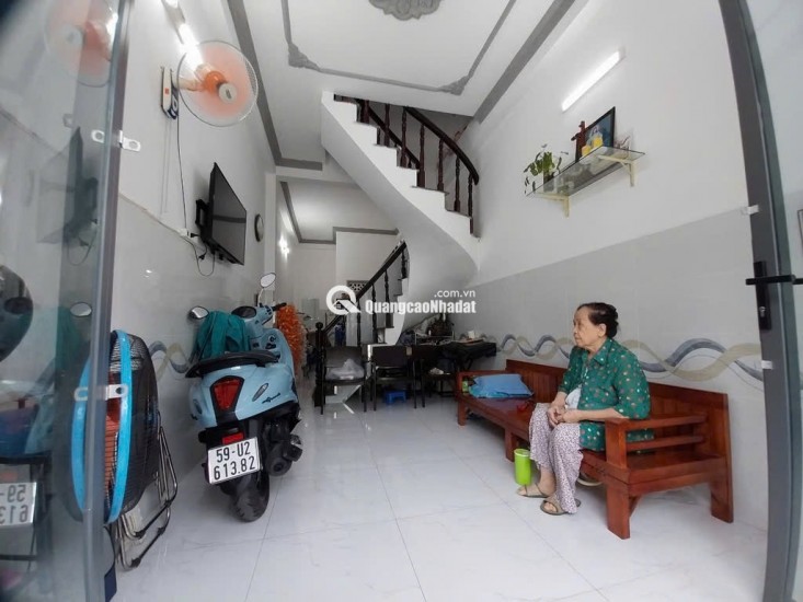 Nhà đẹp 2 tầng – Mặt tiền hẻm ô tô - 3.65 tỷ - 21m2 nguyễn văn quá, Đông Hưng Thuận, Quận