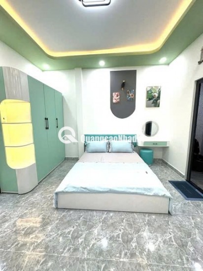 NHÀ 4x14 – ĐÚC 2 TẦNG – HẺM Ô TÔ – FULL NỘI THẤT – P.TÂY THẠNH, Q.TÂN PHÚ