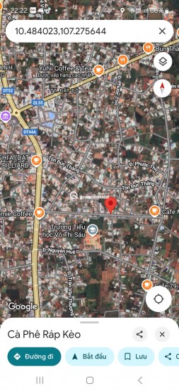 Chủ kẹt bank cần ra gấp lô đất đẹp nhất thị trấn đất đỏ, có vỉa hè kinh doanh thuận tiện