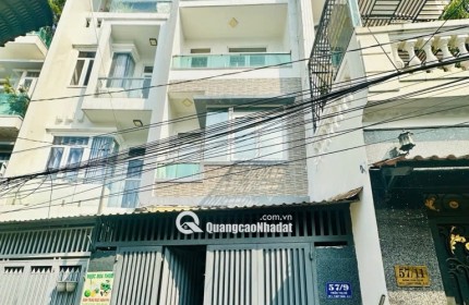 Nhà đẹp kiên cố - Ngay Hiệp Thành City - Hẻm xe hơi Trần Thị Hè - 4x17m - 3 tầng - 4.75 tỷ
