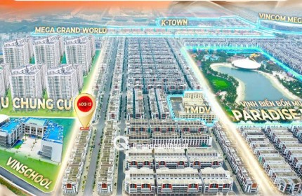 Shophouse AD2-12 với thiết kế độc đáo, 2 mặt tiền thoáng đãng
vinhomes ocean park 2