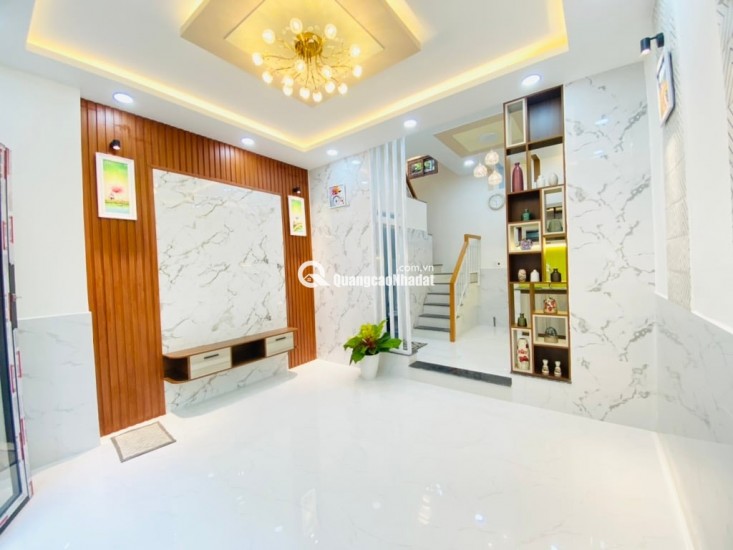 SIÊU PHẨM NHÀ MỚI VÀO Ở NGAY -  3 TẦNG 4 PN - NGAY GẦN CẦU SỐ 3