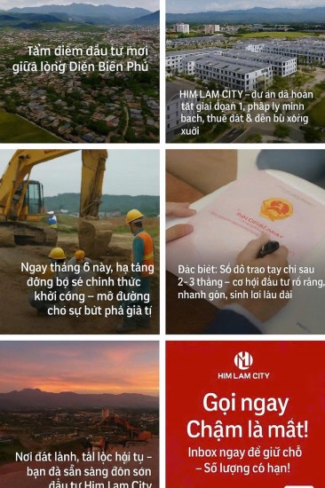 Đất nền dự án Him Lam city